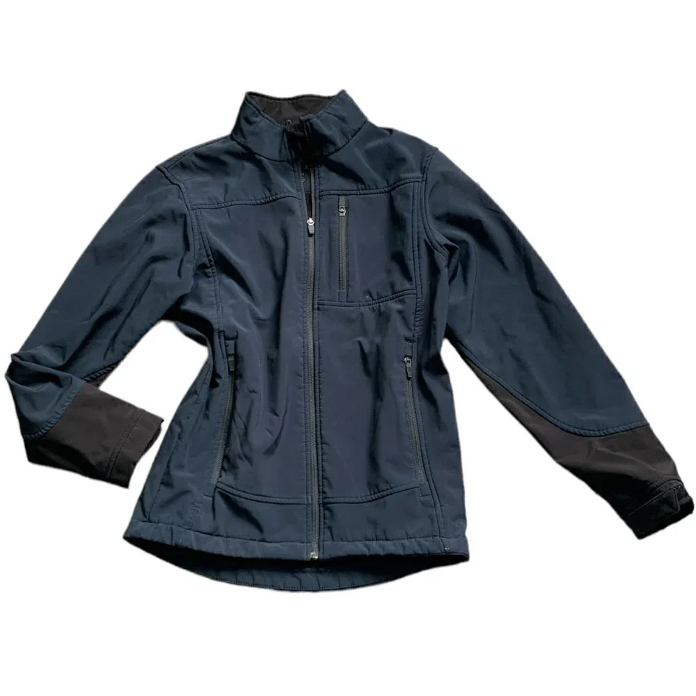 RedHead Lined Zip Jacket Men's Small‎ Blue & Black #64B